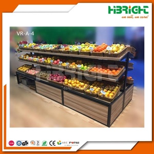 Exhibidor de Verduras para Tienda, Mostrador de Exhibición de Frutas, Refrigerador para Exhibición de Vegetales - Product Image 5