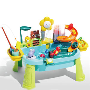 Grandes poupées de pêche électriques pour enfants, jouets aquatiques pour le bain avec musique et lumière, jeu interactif parent-enfant, canard de <span class=keywords><strong>piscine</strong></span> en plastique, cuisine pour enfants - Product Image 2