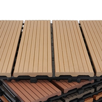 Dalles de terrasse emboîtables 30x30cm, revêtement de sol extérieur, imperméable, antidérapant, ignifuge, pour balcon, installation facile