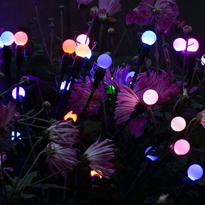 إضاءة LED تعمل بالطاقة الشمسية للحدائق الخارجية، زينة للمناظر الطبيعية، مقاومة للماء، على شكل ألعاب نارية، إضاءة للحدائق والمروج، ديكور حديقة، إنارة شمسية - Product Image 5