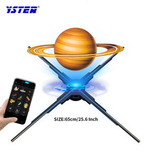 Noval Hiệu Ứng 3D LED Hologram Fan Độ Phân Giải Cao 65Cm Ứng Dụng Điều Khiển Nối Wifi <span class=keywords><strong>Holographic</strong></span> Hiển Thị LED Hologram - Product Image 1