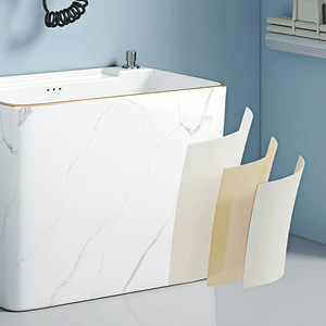 Fregadero para Mopa NOJO con Acabado Dorado, Diseño de Piedra, Cerámica Antisalpicaduras - Product Image 2