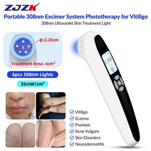 เครื่องรักษา<span class=keywords><strong>โรค</strong></span>สะเก็ดเงิน <span class=keywords><strong>โรค</strong></span>ด่างขาว <span class=keywords><strong>โรค</strong></span>ผิวหนังอักเสบ <span class=keywords><strong>โรค</strong></span>กลาก ใช้ในทางการแพทย์ รุ่นใหม่ ใช้กับหลอดเอ็กไซเมอร์ 308 นาโนเมตร สำหรับใช้ส่วนตัว พร้อมอิมัลชั่นยูวีสำหรับไดโอดแสง - Product Image 1