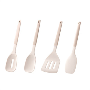 Ensemble de spatules en silicone, 4 pièces, résistantes à la chaleur, antiadhésives, ustensiles de cuisson, outils de cuisine pour la cuisson et la pâtisserie - Product Image 3