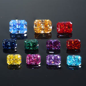 Pierres de Moissanite Multicolores pour la Fabrication de Bijoux - Montre/Collier/Bague/Boucles d'Oreilles - Peut Passer le Testeur de Diamant - Product Image 1