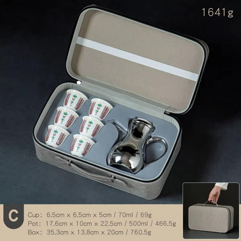 C-500ml-70ml rose + argent