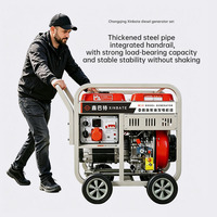 Xinbate 5kW 10kW 15kW 20kW Stromaggregat Kleiner Tragbarer Diesel-Generator Marine 3-Phasen Leiser Diesel-Generatorsatz
