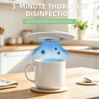 Stérilisateur UV portable pour tasses, désinfection rapide en 3 minutes, lampe UV intégrée pour tasses, verres, bouteilles, maison, cuisine