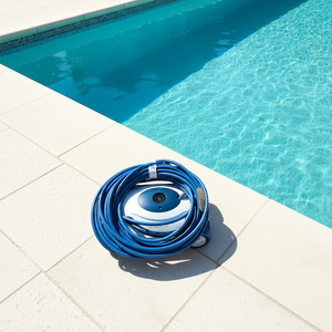Aspirateur de piscine automatique <span class=keywords><strong>Dolphin</strong></span> <span class=keywords><strong>M200</strong></span> Plus avec fonction de nettoyage des parois, construction en plastique écologique pour piscine - Product Image 5
