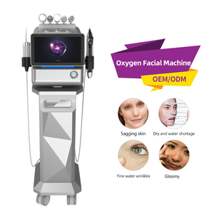 Máquina facial de oxígeno 7 en 1, equipo multifuncional para el cuidado de la piel, para uso en clínicas y salones, enchufe europeo, material plástico - Product Image 3