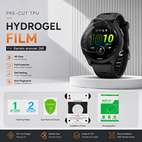 Protector de Pantalla Autorreparable para Reloj Inteligente Garmin Forerunner 265, Película de Hidrogel TPU Precortada, Marco de Instalación OEM, Venta al Por Mayor