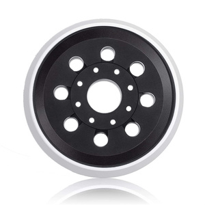 गर्म बिक्री 5 इंच 8 छेद इलेक्ट्रिक सैंडिंग पैड चिपकने वाला पोशामक पैड के लिए हुक और लूप बैकअप के लिए लूप समर्थन - Product Image 1