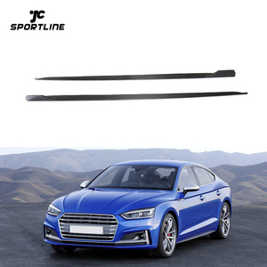 S5 minigonne laterali estensione in fibra di carbonio per Audi S5 B9 <span class=keywords><strong>A5</strong></span> SLINE <span class=keywords><strong>Sportback</strong></span> 4-Door 2017 2018 2019 - Product Image 2