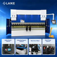 Presse plieuse électrique We67K 160T2500 4+1 axes, machine de pliage de tôles CNC pour le traitement des tôles