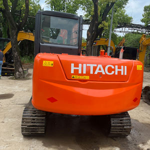 Excavadoras usadas Zaxis 60, máquina de construcción de segunda mano, excavadora sobre orugas, excavadora Mini Hitachi ZX60 de 6 toneladas - Product Image 4