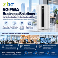 Routeur WiFi 5G avec emplacement pour carte SIM double bande (2.4G & 5.8G) large bande 3 ports LAN pour un usage domestique et une connectivité Internet fluide