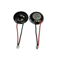 Haut-parleur passif JL-202 de haute qualité, 28 mm, 8 ohms, 1 W, en Mylar, étanche, ultra-fin, conforme ROHS, avec coque en fer et aimant interne, portable