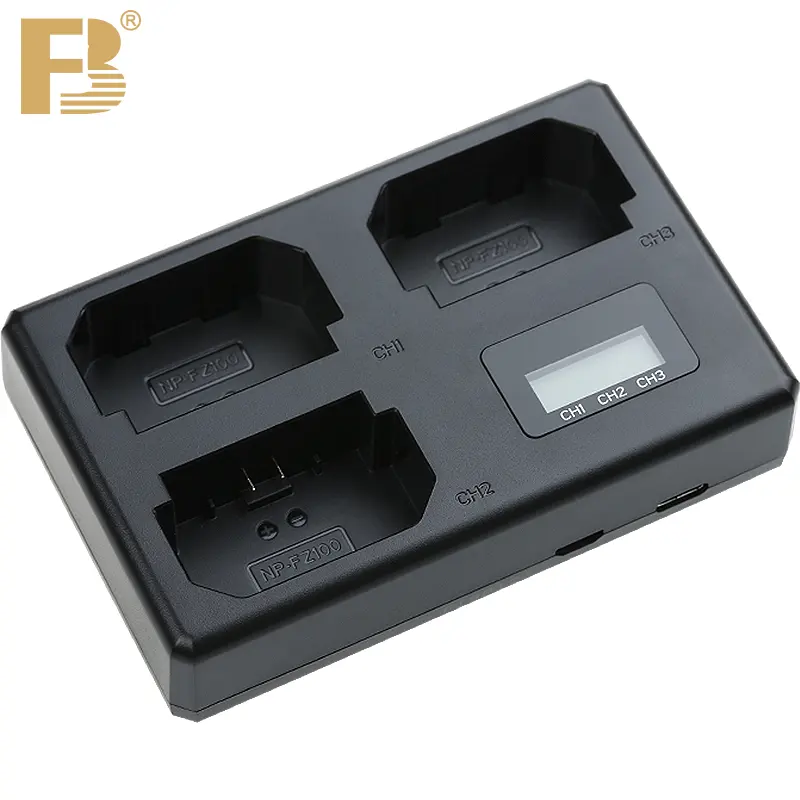 FB NP FZ100 Batteria 3 Caricabatterie per Fotocamera Sony Alpha A7R3 A6600 A6700 A7M3 Ar4 A7R4 A7R5 A7IIII A7S3A9 A9S IV ILCE-9 BC-QZ1