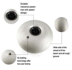 Ruedas de Globo Inflables de PVC de 16 Pulgadas para <span class=keywords><strong>Carretilla</strong></span>, para Playa y Arena - Product Image 4