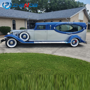 Carroza Fúnebre Blanca Estilo Clásico Vintage para el Transporte <span class=keywords><strong>de</strong></span> Ataúdes, el Acompañamiento <span class=keywords><strong>de</strong></span> Almas Fallecidas y las Procesiones Fúnebres - Product Image 4