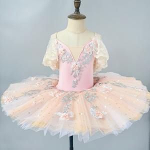 Abbigliamento da bambina da ballo professionale piccolo cigno alla 2025 - Product Image 2