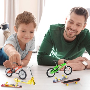 Petite planche à roulettes universelle pour doigts de 34 mm, petites planches à roulettes et vélos pour doigts en plastique - Product Image 5