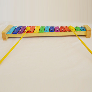 Xylophone en aluminium 15 tons en gros, instruments de percussion en bois, piano à frapper pour enfants - Product Image 4