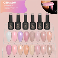 Échantillon Gratuit YOUGEL – Vernis Gel UV Français pour Salon 15ml Non Toxique, Base Caoutchouc Scintillante – Prix Usine