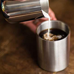 Tasses à double paroi en acier inoxydable sans BPA, tasses à café et à thé en métal, tasses isolées avec poignée, ensemble de camping durable, tasses incassables - Product Image 4