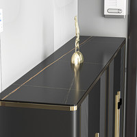 Meuble à chaussures en bois de luxe italien, moderne et minimaliste, multifonctionnel, pour entrée, couloir, balcon, hall d'entrée, rangement MH