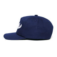 Casquette de baseball personnalisée non structurée à 5 panneaux brodée en coton pour le sport et les loisirs