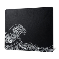 Custom Bulk Glass MousePad With Pattern Printing Tempered Photovoltaic Printed Tempered Glass Mouse Pad