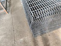 Grille de drainage en acier pour tranchée