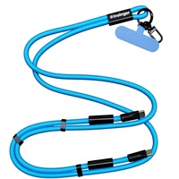 Cordon de charge rapide 2-en-1 personnalisé avec logo, Type C vers C 3A PD 60W, pour promotion d'entreprise, avec dragonne de téléphone