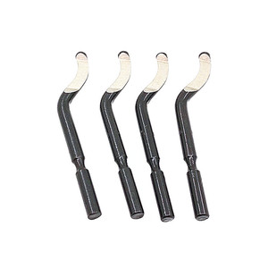 High Speed Steel Blade Manual Scraping <b>Tool</b> For Deburring And Chamfering Bright Finish 4 Pieces Set - Product Image 1