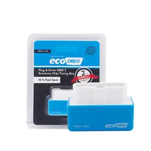 Nitro ECO OBD2 صندوق ضبط الرقاقة صديق للبيئة موفر الوقود الذكي عالي الأداء صندوق ضبط الرقاقة موفر وقود السيارة بالبنزين