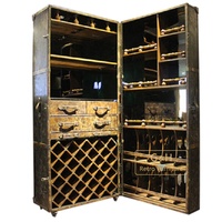 Armoire à vin décorative, armoire à vin antique, grandes armoires antiques