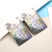 Tarjeta Inteligente RFID NFC de PVC Personalizada Ntag213 Ntag215 Ntag216 Mini Tag para Control de Acceso en Hoteles y Negocios