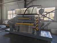 Ligne de production de barquettes à œufs, machine de moulage de pâte à papier pour l'industrie papetière, machine de fabrication de barquettes à œufs haute vitesse, type 4-4, 3000-3500 PCS/H