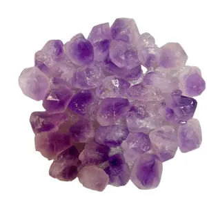 High Quality Natural Non-staining Amethyst Teeth Blocks Purple Crystal The most authentic photos