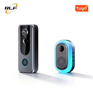 Sistema de Videoportero con Almacenamiento en la Nube, Timbre Inalámbrico, <span class=keywords><strong>Intercomunicador</strong></span> de Voz Bidireccional con Aplicación Tuya, Alimentado por Batería - Product Image 1