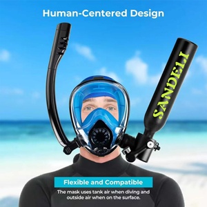 Nuovo Stile 2025: Set Attrezzatura Subacquea SANDELI da 0.5L Mini Scuba, Vendita all'Ingrosso Diretta dalla Fabbrica - Product Image 3