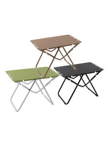 <span class=keywords><strong>Mesa</strong></span> <span class=keywords><strong>Plegable</strong></span> Portátil de Aleación de Aluminio para Exteriores, para Campamento, <span class=keywords><strong>Picnic</strong></span>, Hervir Agua, Preparar Té, Barbacoa - Product Image 1