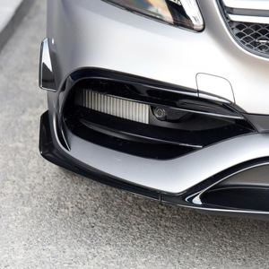 Cardimanson Mercedes-Benz A-Class W176 Front Bumper Lip Canards Full Set ABS Piano Black 2016-2018 - Product Image 3