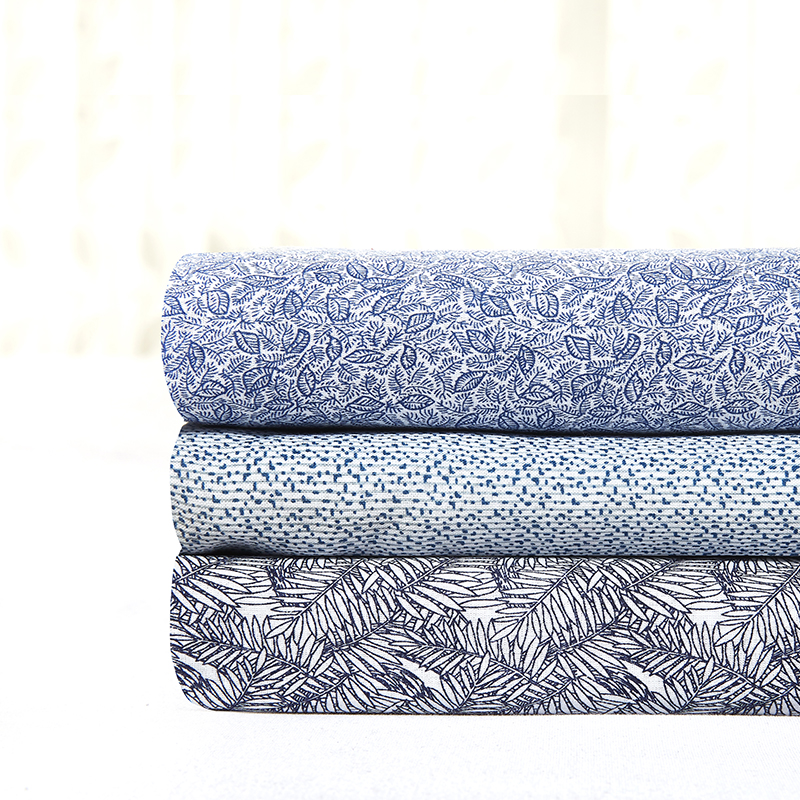 Лидер продаж, хлопчатобумажная пряжа, крашеная ткань с принтом для рубашек