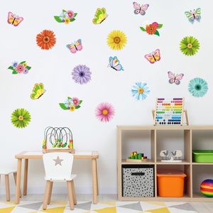 Decoraciones Personalizadas para Tableros de Anuncios de Primavera, Recortes de Mariposas y Flores, Decoración de Pared de Primavera/Verano, Artículos Florales para Fiestas - Product Image 4