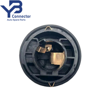 Adaptateur de remplacement pour support de lampe, boîtier en nylon avec contact en laiton automobile, indice de protection IP66, pour feux arrière, feux stop et clignotants