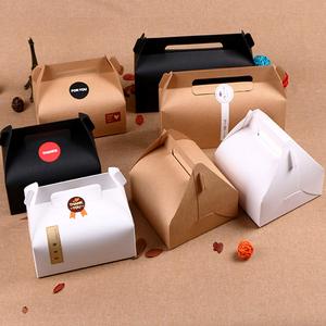 Cấp Thực Phẩm Trang Trí Kraft CuộN Thụy Sĩ Hộp Đóng Gói Quà Tặng Bánh Cupcake Bánh Quy Sô Cô La Hộp Container - Product Image 2