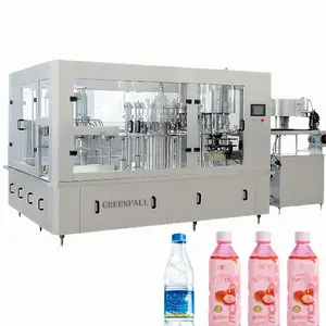 Automatic three in one small bottle water filling machine mineral water manufacturer