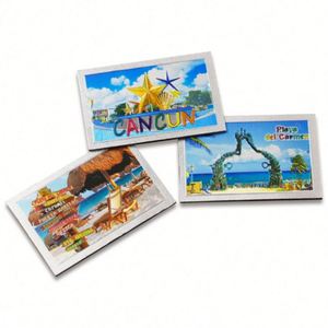Top Quality Newest Custom 3D Aluminum Foil Embossed Metal Bilbao Spain Souvenir Gift <b>Fridge</b> Magnets - Product Image 4